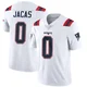 Gabe Jacas ＃0 New England Patriots Limited Vapor Untouchable Jersey - Youth White
