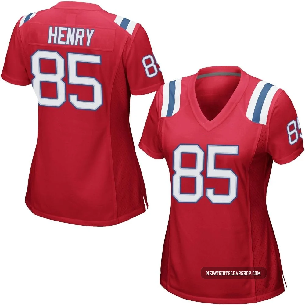 Hunter Henry ＃85 New England Patriots Game Alternate Jersey - Women's Red