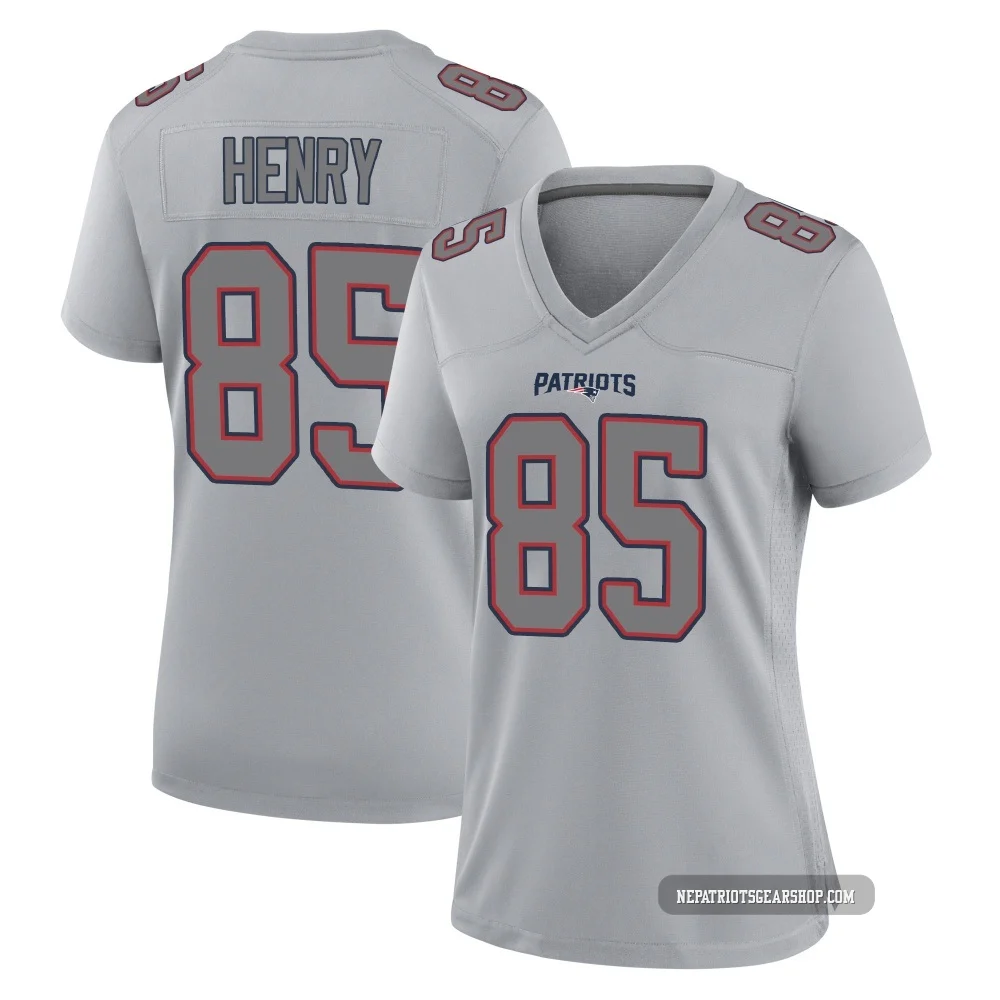 Hunter Henry ＃85 New England Patriots Game Silver Atmosphere Fashion Jersey - Women's