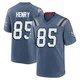 Hunter Henry ＃85 New England Patriots Game Storm 2025 Rivalries Collection Jersey - Youth Blue
