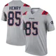 Hunter Henry ＃85 New England Patriots Legend Inverted Jersey - Youth Gray