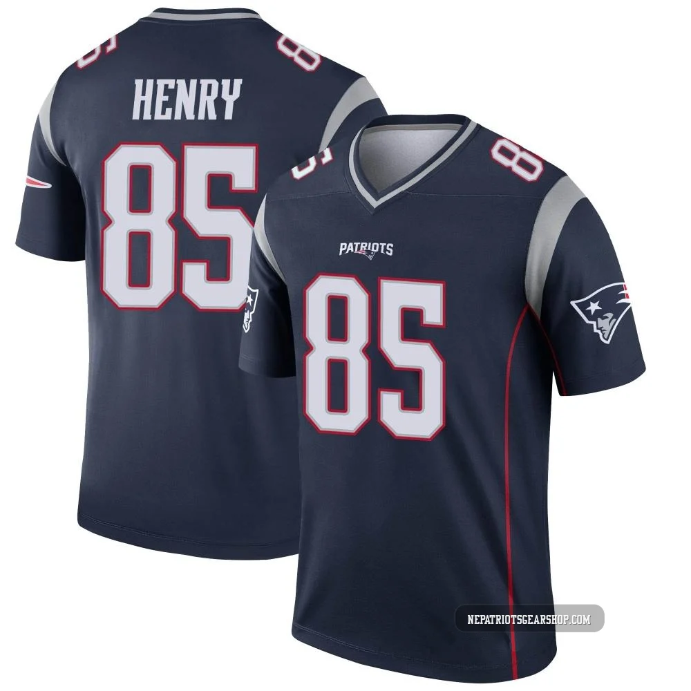 Hunter Henry ＃85 New England Patriots Legend Jersey - Men's Navy