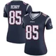 Hunter Henry ＃85 New England Patriots Legend Jersey - Women's Navy