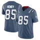 Hunter Henry ＃85 New England Patriots Limited Storm 2025 Rivalries Collection Jersey - Men's Blue