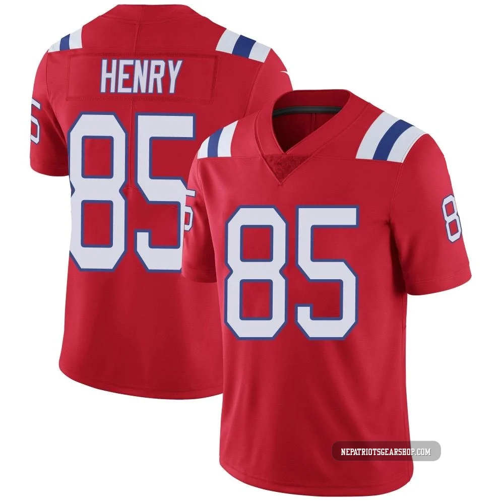 Hunter Henry ＃85 New England Patriots Limited Vapor Untouchable Alternate Jersey - Youth Red