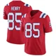 Hunter Henry ＃85 New England Patriots Limited Vapor Untouchable Alternate Jersey - Youth Red