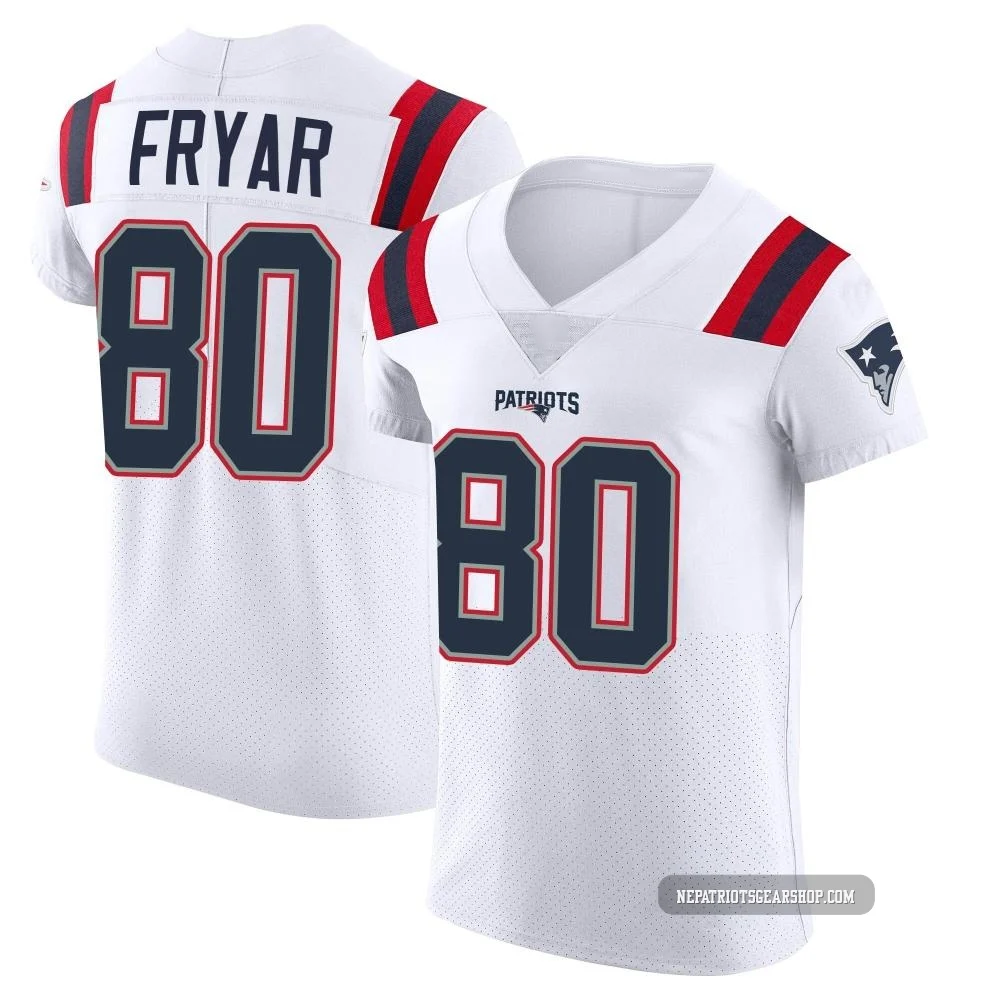 Irving Fryar ＃80 New England Patriots Elite Vapor Untouchable Jersey - Men's White