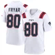 Irving Fryar ＃80 New England Patriots Game Jersey - Youth White