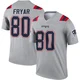 Irving Fryar ＃80 New England Patriots Legend Inverted Jersey - Youth Gray