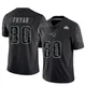 Irving Fryar ＃80 New England Patriots Limited Reflective Super Bowl LX Patch Jersey - Men's Black