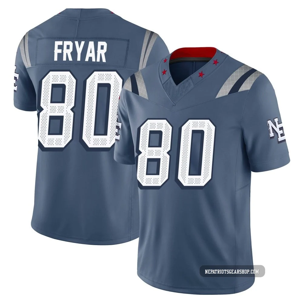 Irving Fryar ＃80 New England Patriots Limited Storm 2025 Rivalries Collection Jersey - Men's Blue