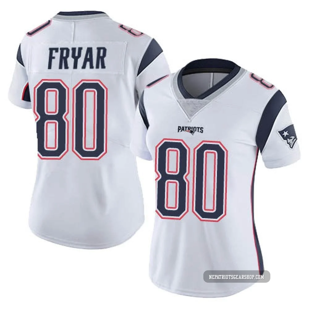 Irving Fryar ＃80 New England Patriots Limited Vapor Untouchable Jersey - Women's White