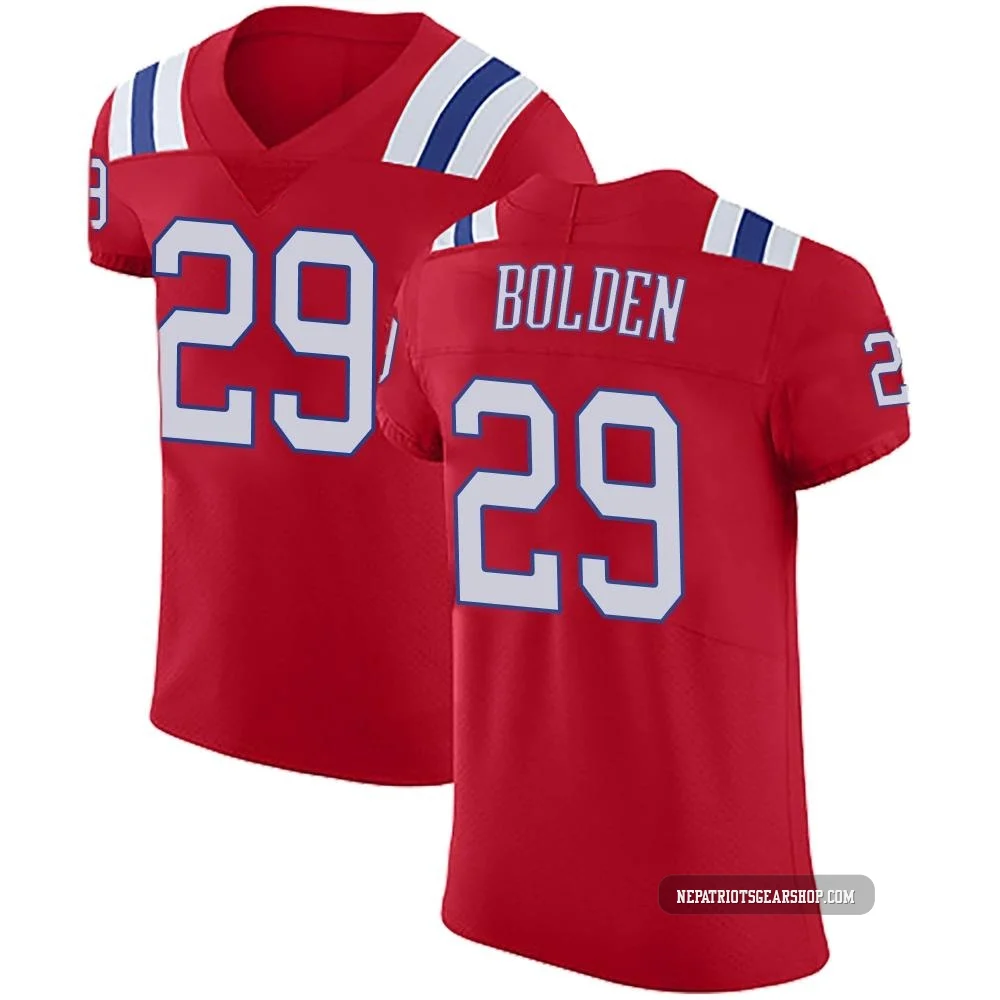 Isaiah Bolden ＃29 New England Patriots Elite Vapor Untouchable Alternate Jersey - Men's Red