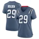 Isaiah Bolden ＃29 New England Patriots Game Storm 2025 Rivalries Collection Jersey - Women's Blue