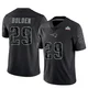 Isaiah Bolden ＃29 New England Patriots Limited Reflective Super Bowl LX Patch Jersey - Men's Black