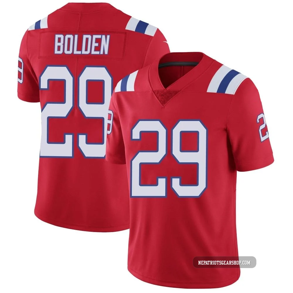 Isaiah Bolden ＃29 New England Patriots Limited Vapor Untouchable Alternate Jersey - Youth Red