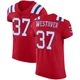 Jack Westover ＃37 New England Patriots Elite Vapor Untouchable Alternate Jersey - Men's Red