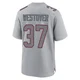 Jack Westover ＃37 New England Patriots Game Silver Atmosphere Fashion Jersey - Youth