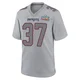 Jack Westover ＃37 New England Patriots Game Silver Atmosphere Fashion Super Bowl LX Patch Jersey - Men's