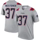 Jack Westover ＃37 New England Patriots Legend Inverted Jersey - Men's Gray