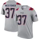 Jack Westover ＃37 New England Patriots Legend Inverted Jersey - Youth Gray