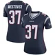 Jack Westover ＃37 New England Patriots Legend Jersey - Women's Navy