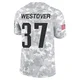 Jack Westover ＃37 New England Patriots Limited 2024 Salute to Service Jersey - Men's Arctic Camo
