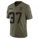 Jack Westover ＃37 New England Patriots Limited 2025 Salute to Service Jersey - Men's Olive
