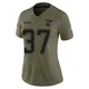 Jack Westover ＃37 New England Patriots Limited 2025 Salute to Service Jersey - Women's Olive
