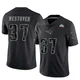 Jack Westover ＃37 New England Patriots Limited Reflective Super Bowl LX Patch Jersey - Youth Black