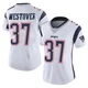 Jack Westover ＃37 New England Patriots Limited Vapor Untouchable Jersey - Women's White