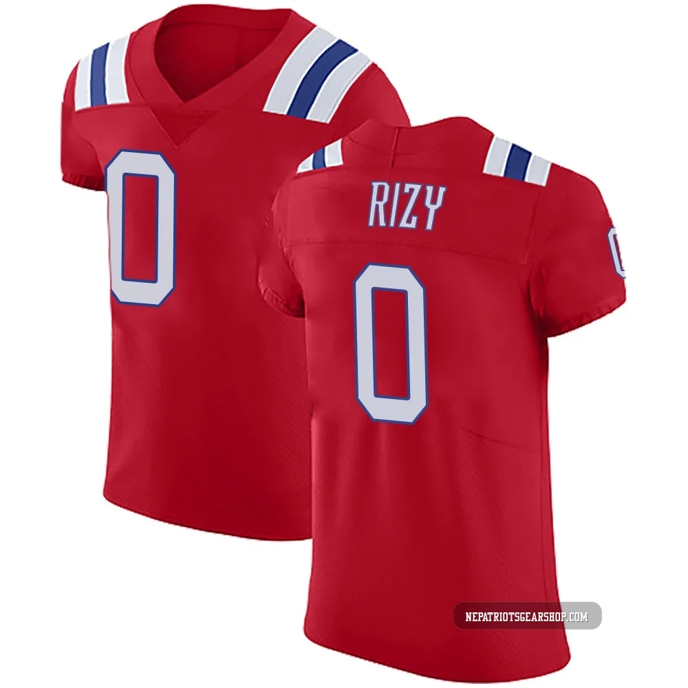 Jacob Rizy ＃0 New England Patriots Elite Vapor Untouchable Alternate Jersey - Men's Red