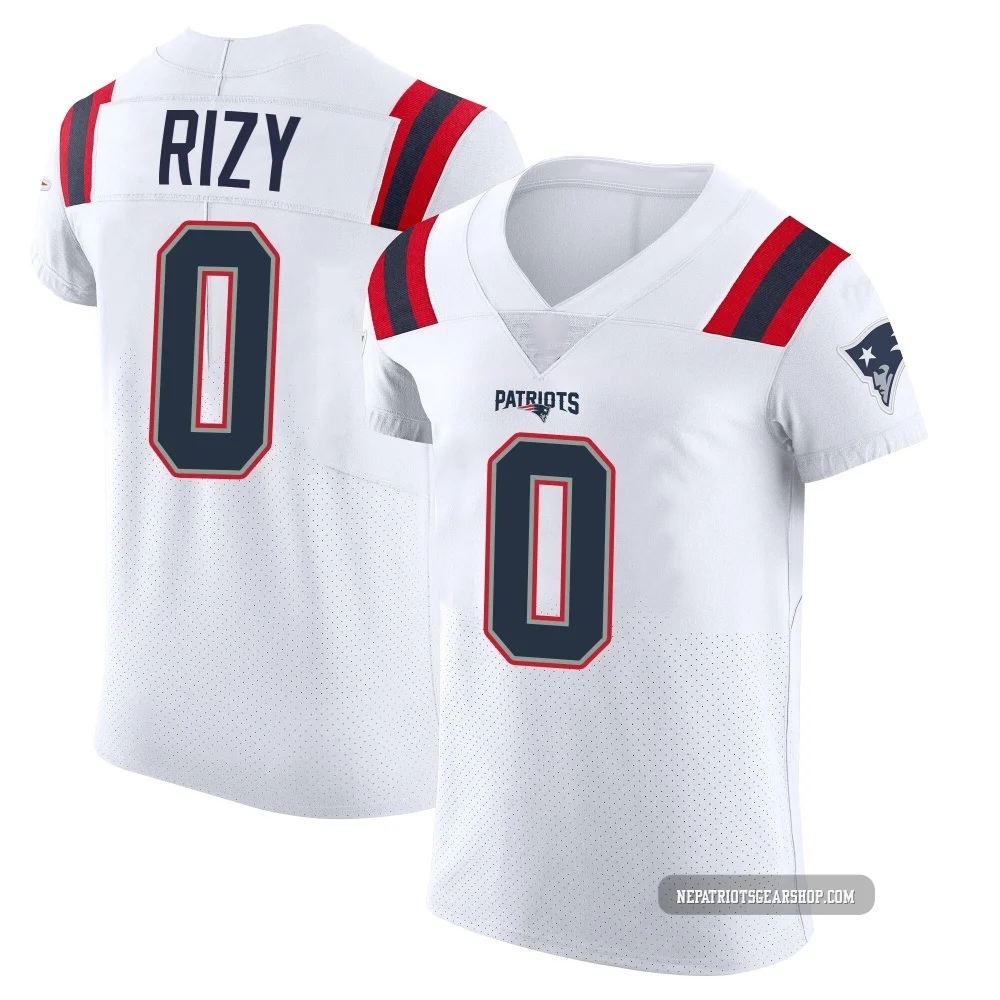 Jacob Rizy ＃0 New England Patriots Elite Vapor Untouchable Jersey - Men's White