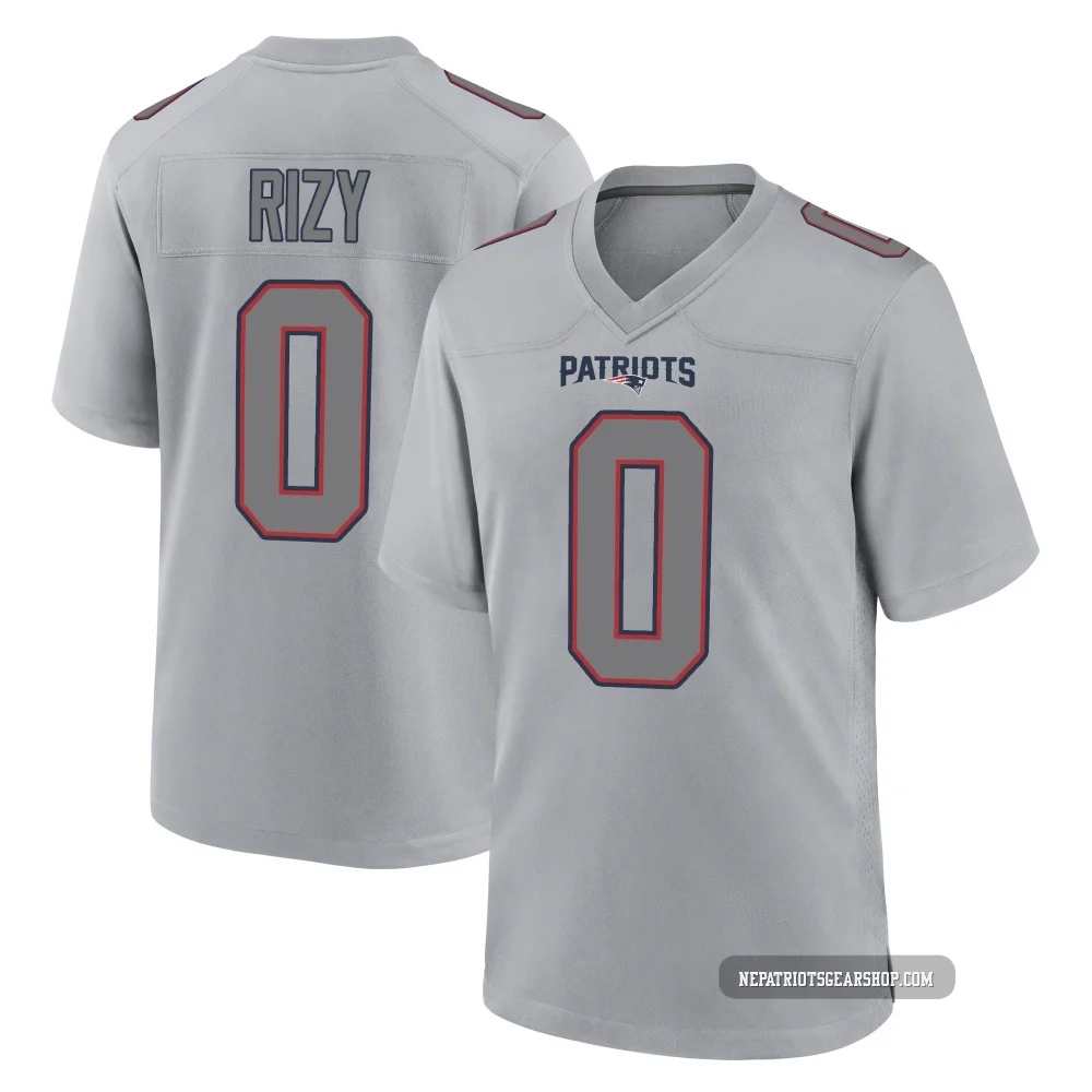 Jacob Rizy ＃0 New England Patriots Game Silver Atmosphere Fashion Jersey - Men's