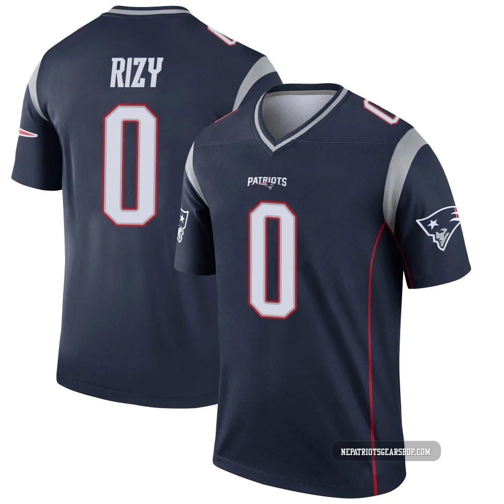 Jacob Rizy ＃0 New England Patriots Legend Jersey - Youth Navy