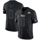 Jacob Rizy ＃0 New England Patriots Limited Super Bowl LX Patch Jersey - Youth Black Impact