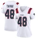 Jahlani Tavai ＃48 New England Patriots Game Jersey - Women's White
