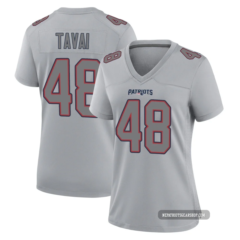 Jahlani Tavai ＃48 New England Patriots Game Silver Atmosphere Fashion Jersey - Women's