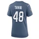 Jahlani Tavai ＃48 New England Patriots Game Storm 2025 Rivalries Collection Jersey - Women's Blue