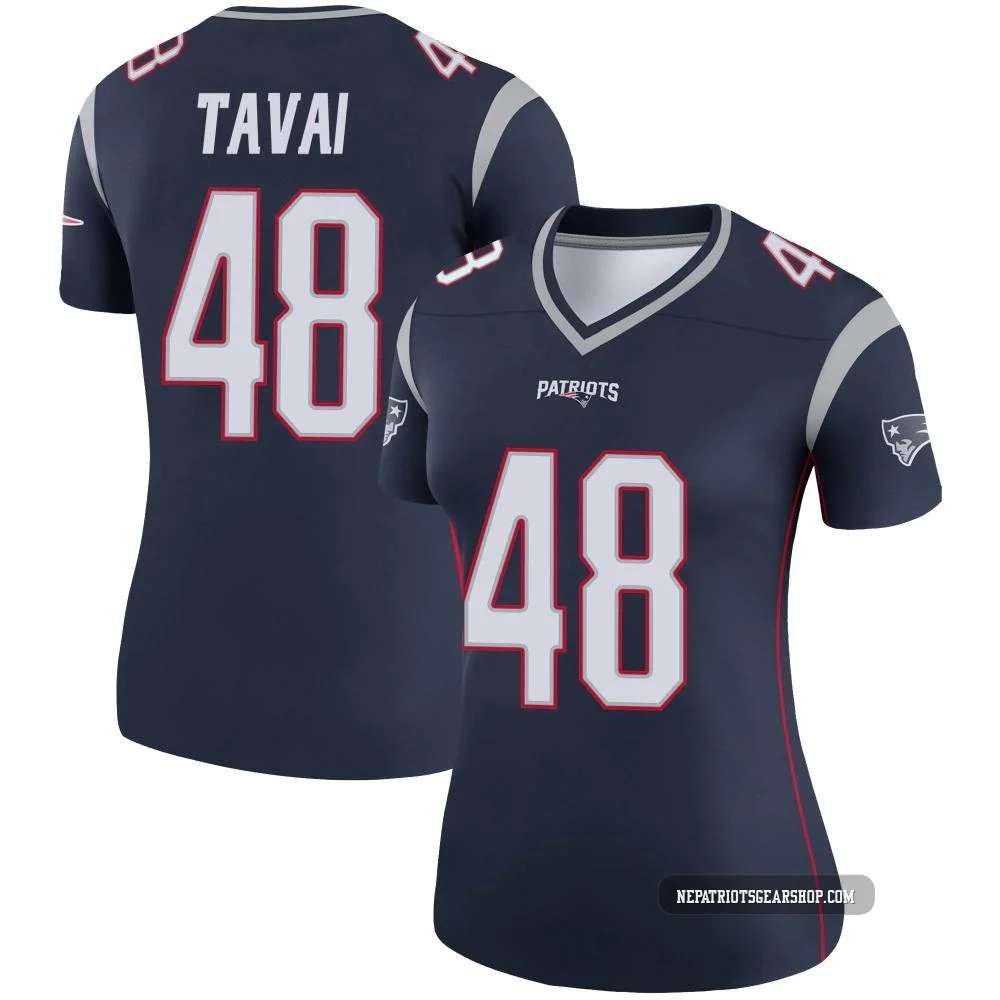 Jahlani Tavai ＃48 New England Patriots Legend Jersey - Women's Navy