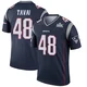 Jahlani Tavai ＃48 New England Patriots Legend Super Bowl LX Patch Jersey - Men's Navy