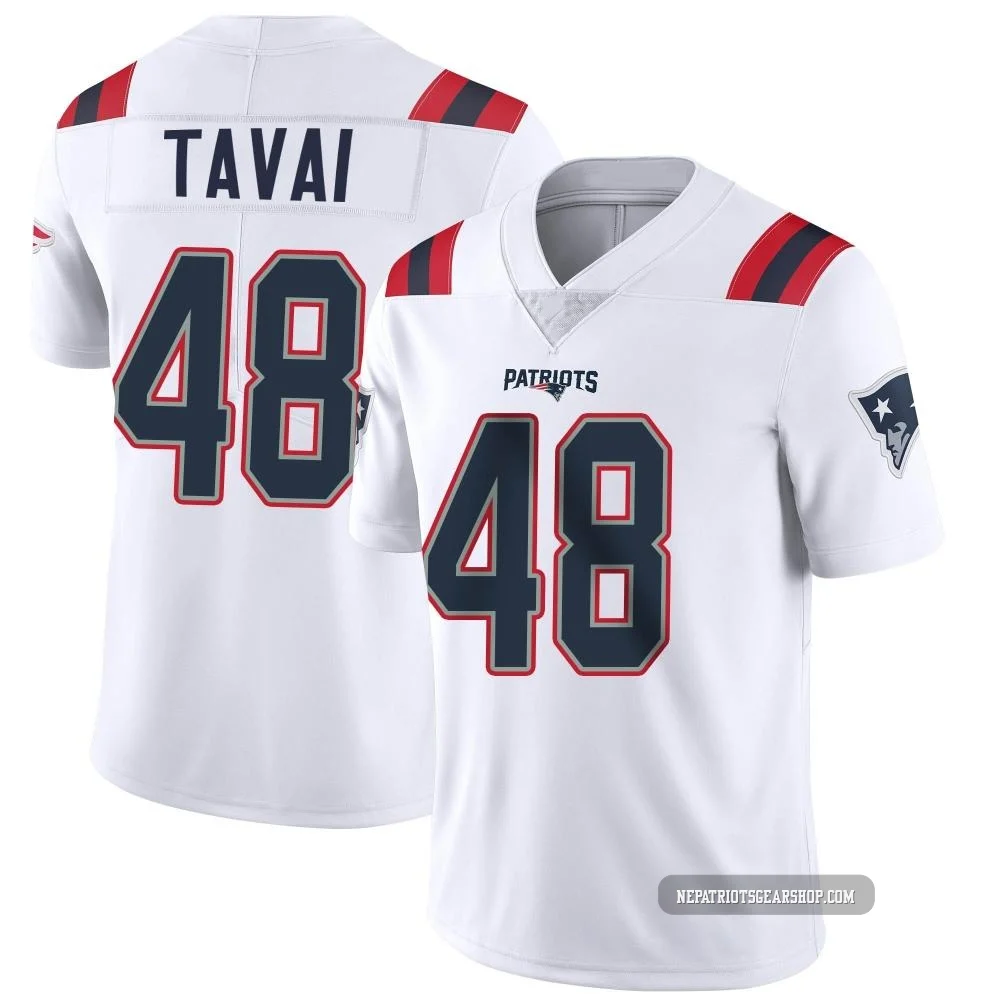Jahlani Tavai ＃48 New England Patriots Limited Vapor Untouchable Jersey - Youth White