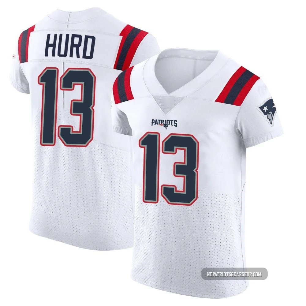 Jalen Hurd ＃13 New England Patriots Elite Vapor Untouchable Jersey - Men's White