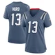 Jalen Hurd ＃13 New England Patriots Game Storm 2025 Rivalries Collection Jersey - Women's Blue