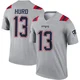 Jalen Hurd ＃13 New England Patriots Legend Inverted Jersey - Men's Gray