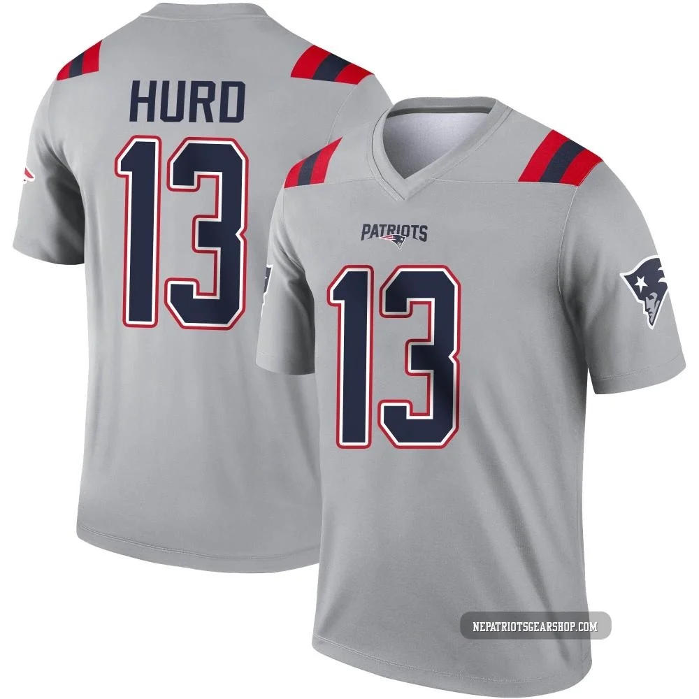 Jalen Hurd ＃13 New England Patriots Legend Inverted Jersey - Youth Gray