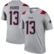 Jalen Hurd ＃13 New England Patriots Legend Inverted Jersey - Youth Gray