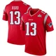 Jalen Hurd ＃13 New England Patriots Legend Inverted Super Bowl LX Patch Jersey - Men's Red