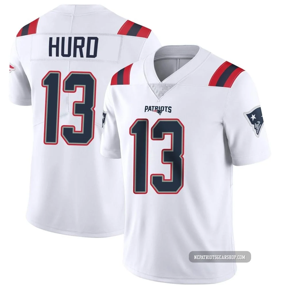 Jalen Hurd ＃13 New England Patriots Limited Vapor Untouchable Jersey - Men's White