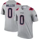 Jam Miller ＃0 New England Patriots Legend Inverted Jersey - Men's Gray